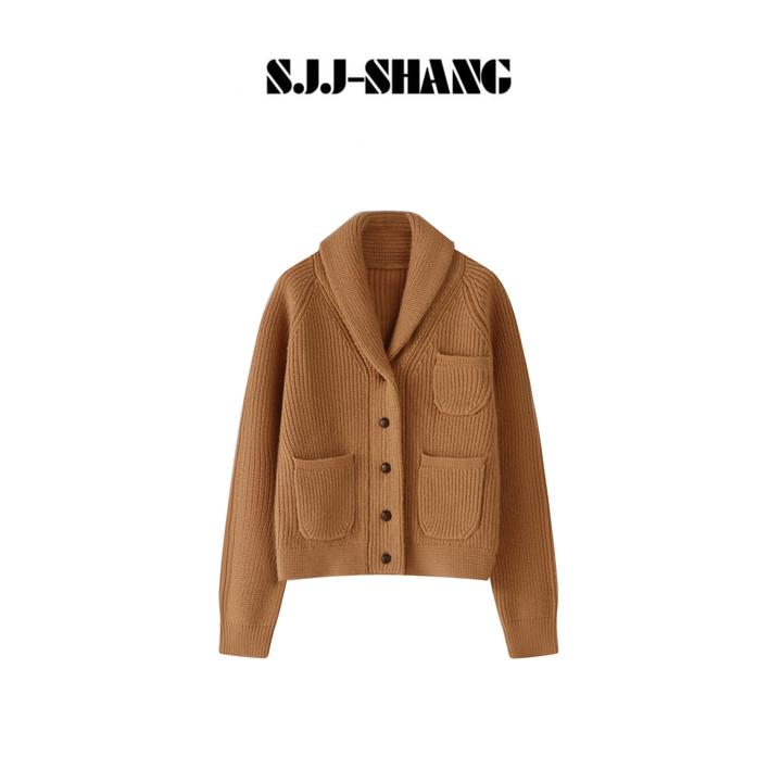 SJJ-SHANG【麦兜】高克重好几斤！重工357针保暖毛衫外套q136427p