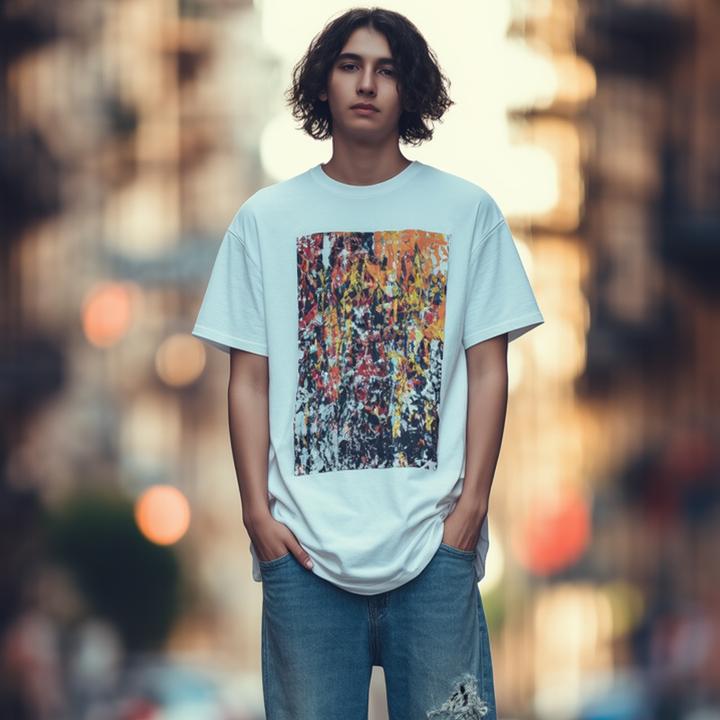 美式hiphop高街ins衣服重磅纯棉夏季男士短袖t恤高级感男装新款潮