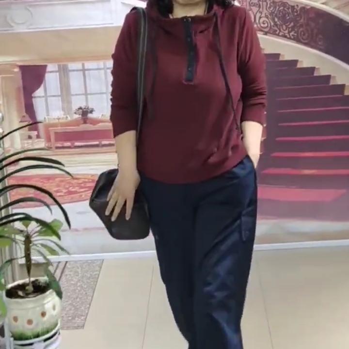 大码女装，德绒上衣——17444号