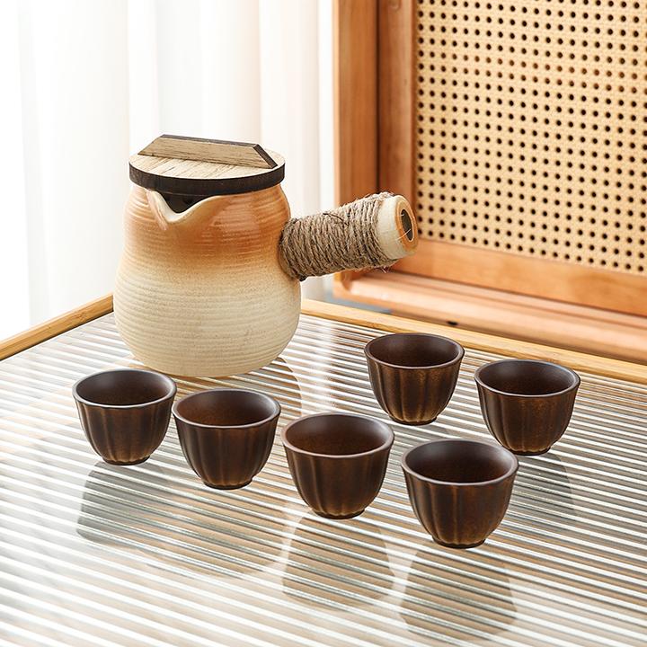 围炉煮茶罐罐茶炉烧烤炉配套茶壶陶壶烤奶罐煮茶壶家用泡茶壶炭炉