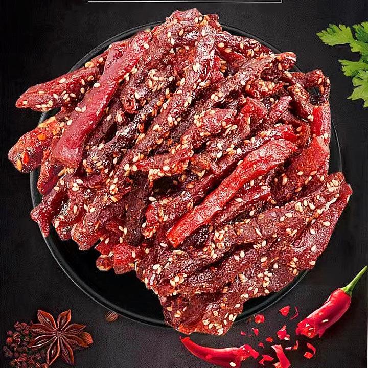 麻辣 香辣 孜然 原味猪肉干 追剧 下酒 解馋 小零食 无防腐剂