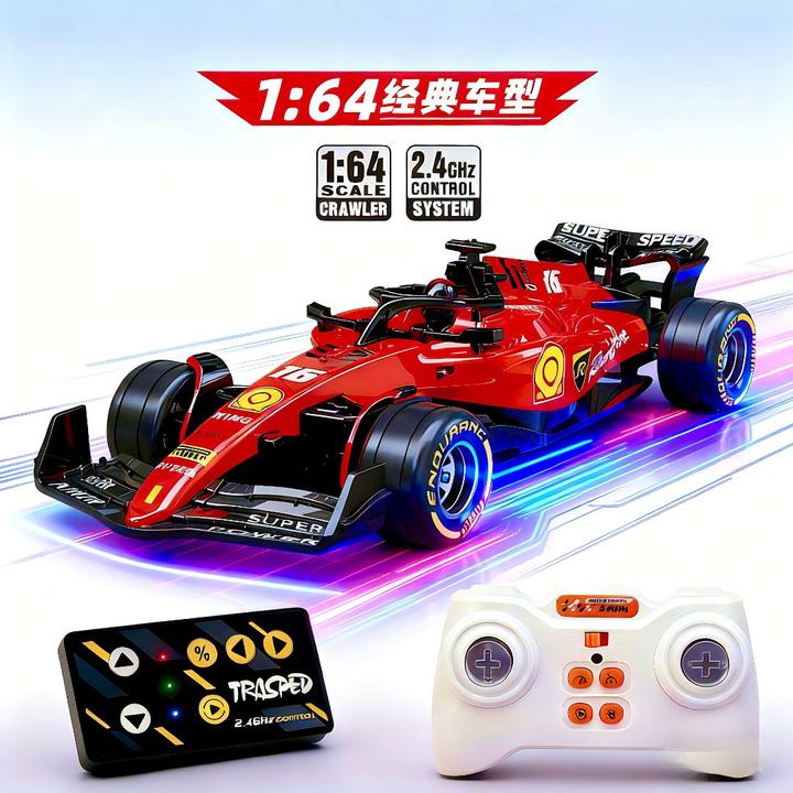 合金桌面遥控方程式赛车儿童遥控车漂移玩具车汽车模型玩具礼物
