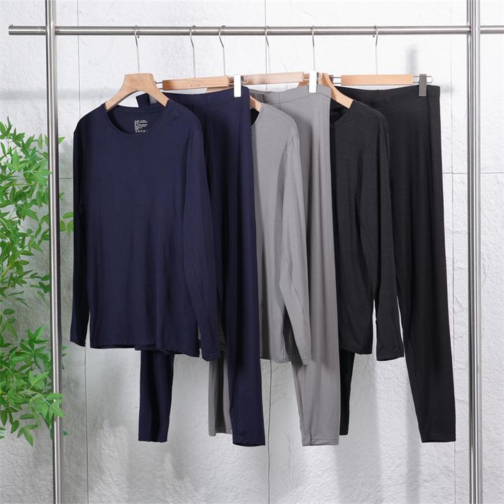 秋季剪标款男士保暖内衣套装舒适长袖秋衣秋裤两件套ZJ241-3Y030