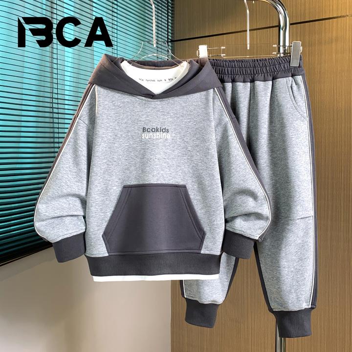 BCA中大童青少年男童春秋潮酷嘻哈穿搭套装DF-套装3683