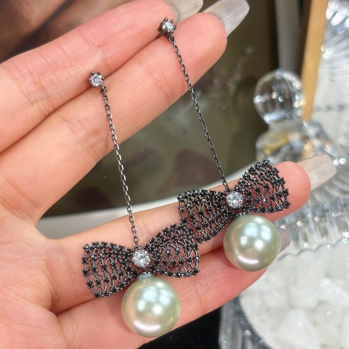 铜合金耳饰 A391 2025新款手工轻奢高级感时尚耳环法式简约