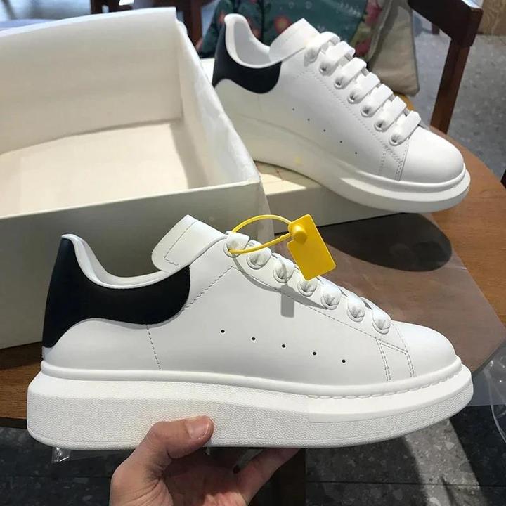 【DR官方联名版】【夏季爆款】专柜真品麦昆小白鞋2025秋冬新款男