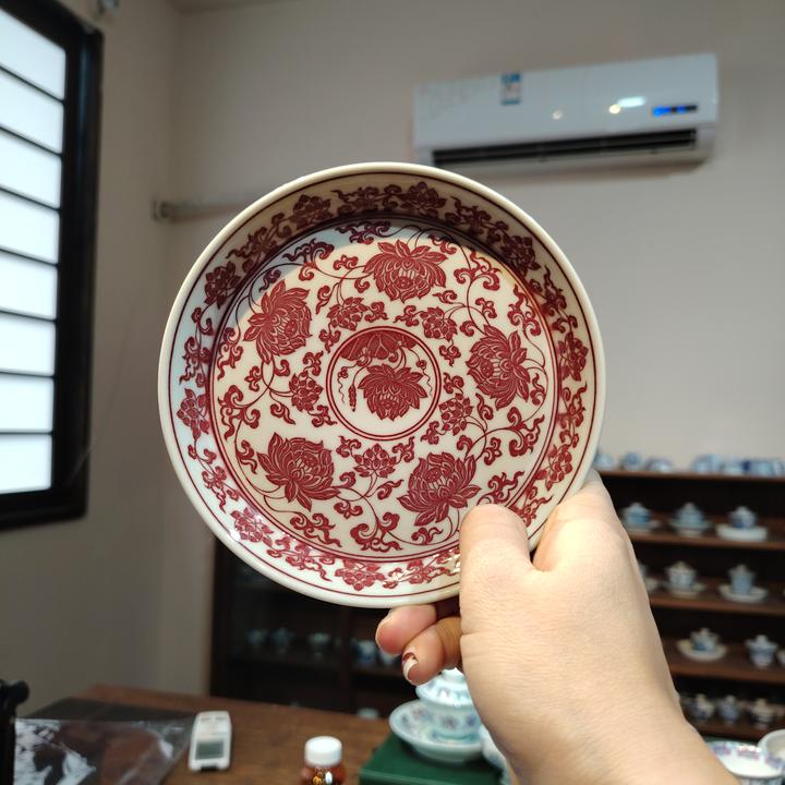 w正译堂全红金刚莲壶承