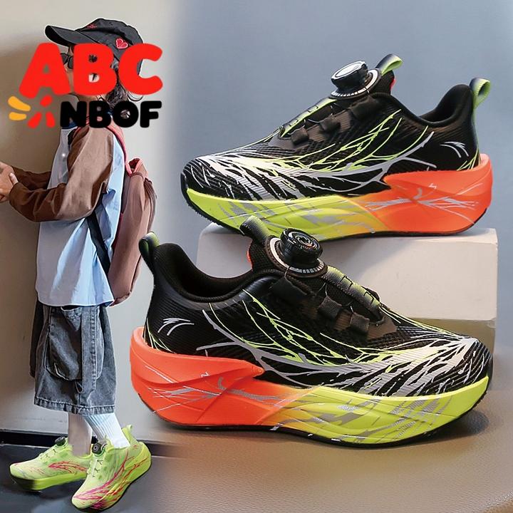 ABC NBOF童鞋男童鞋2025春秋新款中小学生超轻跑鞋儿童透气运动鞋