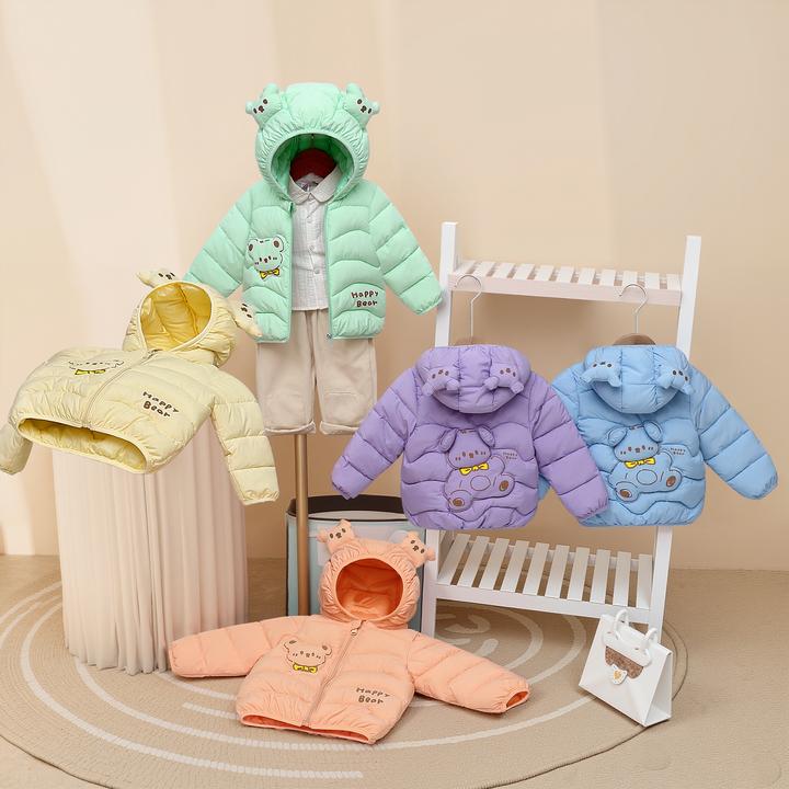儿童棉服秋冬季婴幼儿宝宝保暖外套中小童棉衣男女童棉袄