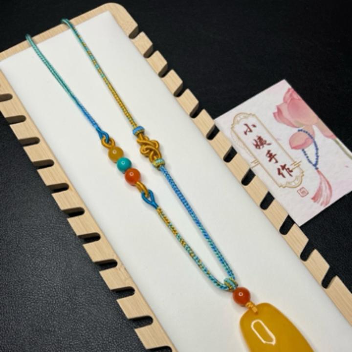 非金属布艺项链 段染项链绳,定制现做不支持退换