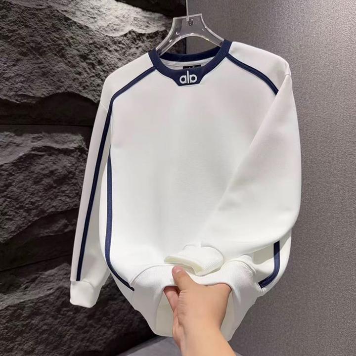 DeweLvum匠心制作！一眼就爱上!新款运动休闲宽松圆领长袖卫衣男潮