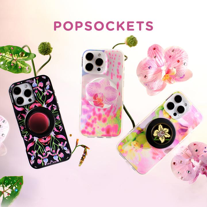 PopSockets【生长力】手机支架气囊伸缩防摔粘贴指环扣 花卉复古