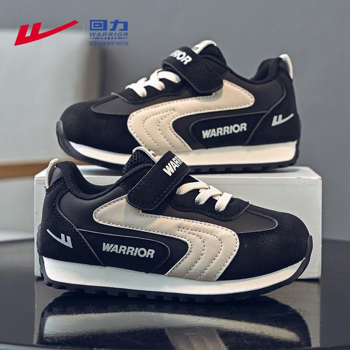 回力童鞋男童运动鞋女童潮款6-12岁秋季高级感跑步鞋休闲儿童鞋子