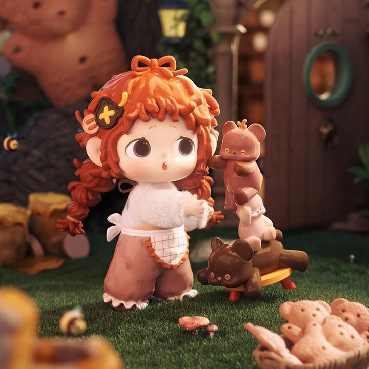 【开盒不退不H】Heyone黑玩芙芙玩偶妙妙屋系列盲盒手办潮玩公仔