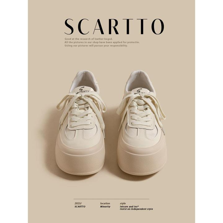 【DR官方正品】阔腿裤必备！2025秋季新款小众休闲运动板鞋大头面包