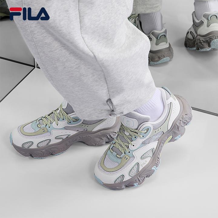 杨幂同款FILA 斐乐女鞋老爹鞋飓风鞋2025秋季新款休闲鞋运动鞋