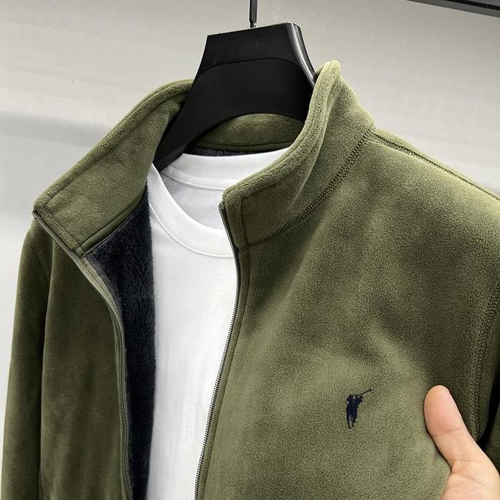 【澳门专柜正品】【奥莱品牌折扣】拉夫·劳伦马球外套男士抓绒摇