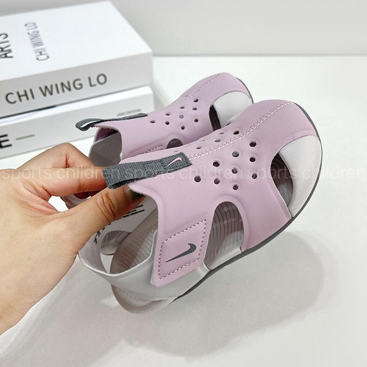 奥特莱斯撤柜儿童凉鞋包头2025夏季女童洞洞鞋涉水溯溪男童沙滩鞋