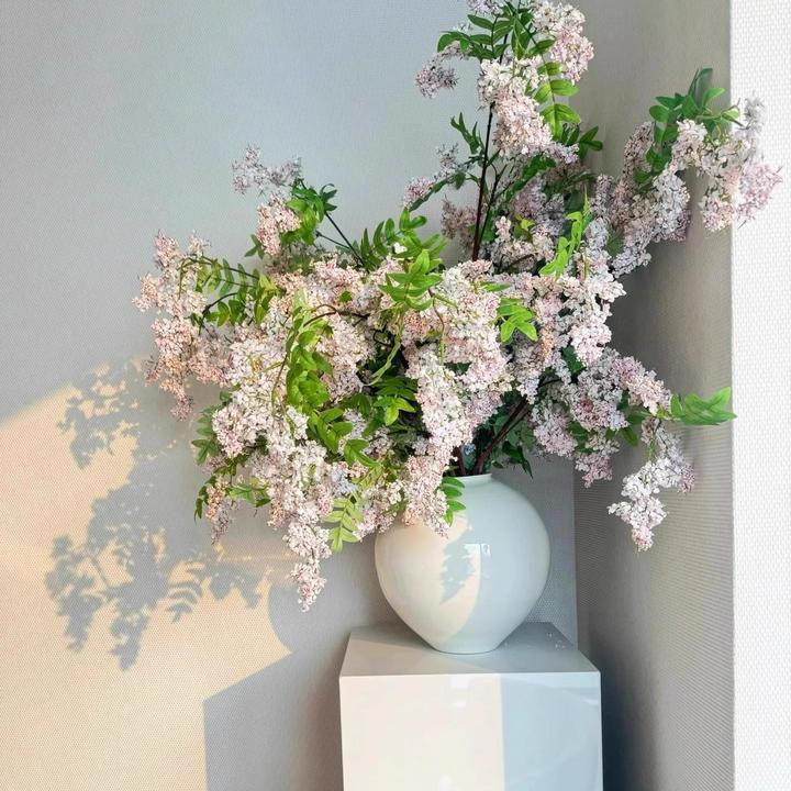 槐蕊仿真花假花摆设高级感逼真轻奢高端民宿客厅前台装饰花艺摆件