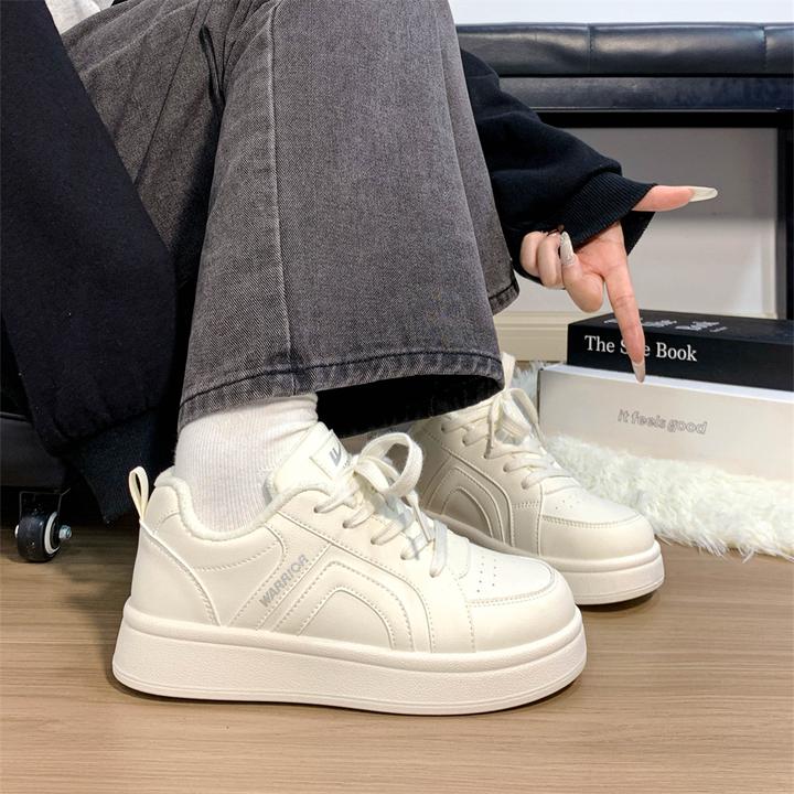 回力多巴胺2026新款爆款厚底板鞋子女秋冬学生棉鞋百搭小白鞋女款