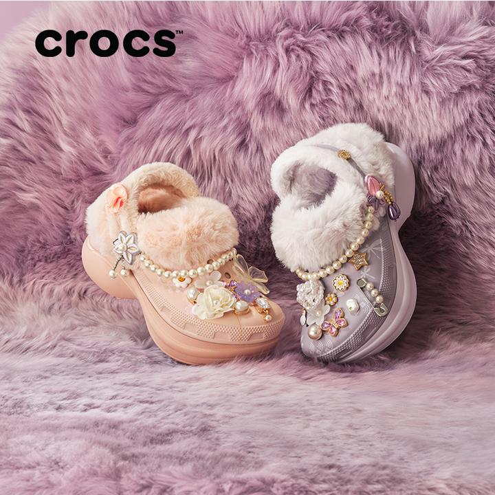CROCS/卡骆驰【梨花月梅花雪&云朵暖绒】合集流光风厚底女鞋|211977
