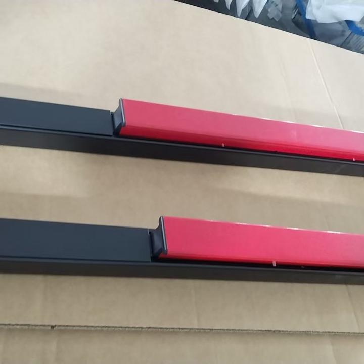 消防门红黑款平推锁防火门推闩锁紧急逃生出口推杆锁65cm