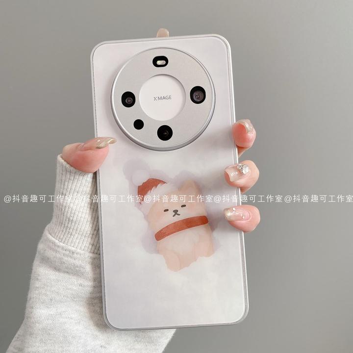 金属玻璃适用华为mate80pro/70/60/50/40苹果17promax手机壳小狗