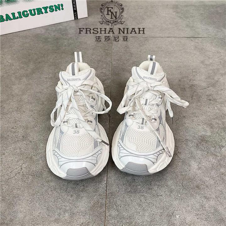 法莎尼亚男春季新款潮流轻奢个性百搭时尚系带运动休闲韩版老爹鞋