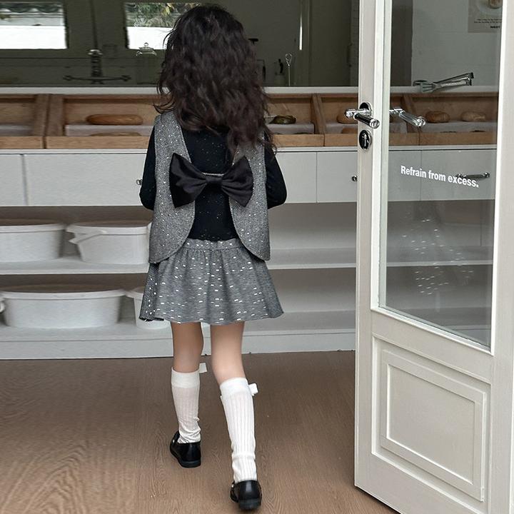 ff女时尚小香风套装春秋季新款女中大童气质马甲洋气时髦三件套fg