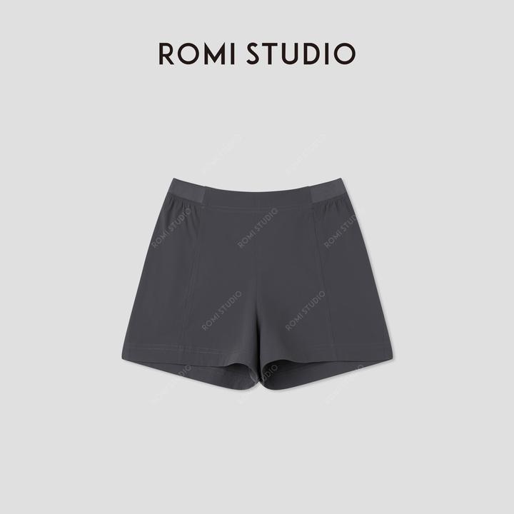 ROMI STUDIO 防晒UPF50+轻薄冷感防水快干微皱休闲短裤RWCSXD2899