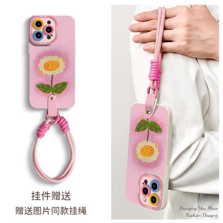 适用于苹果16华为OPPO小米VIVO高级感时髦鹰眼磨砂手机壳RA0275