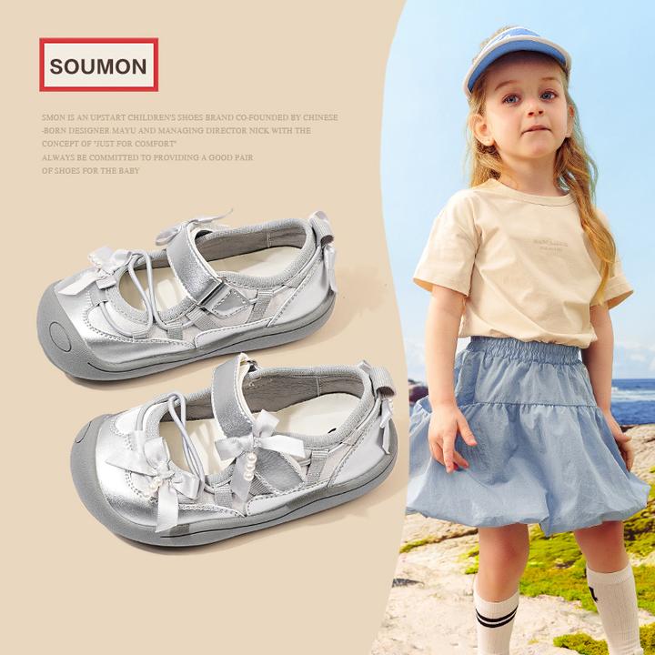 特价儿童运动鞋女童春季女孩软底公主鞋蝴蝶结单鞋女小童芭蕾舞鞋