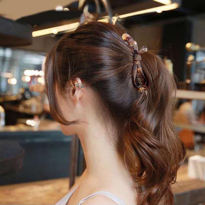 香蕉夹竖夹高马尾夹子女韩国大号防滑发夹发卡子抓夹发饰2025新款