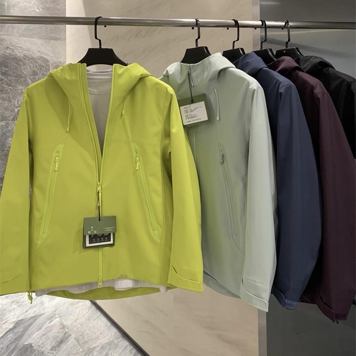 山系户外压胶软壳冲锋衣男女徒步登山通勤夹克防风防泼水运动外套