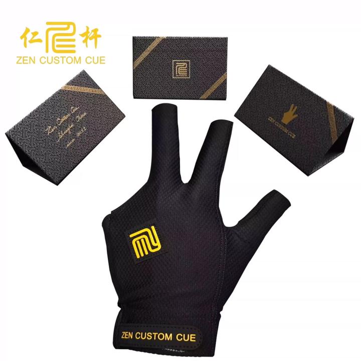 仁杆透气防滑露指台球手套男女通用适合九球斯诺克等多种玩法