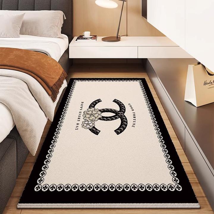 小香风彷羊毛卧室地毯床边床沿床前地垫新款秋冬客厅加厚脚垫简约