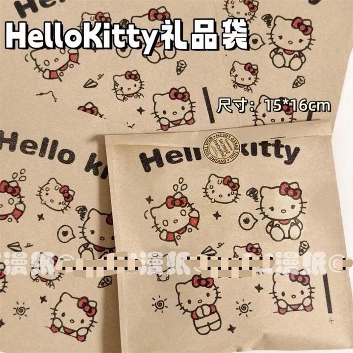 （利灵）圣诞糖果礼品牛皮纸袋打包材料袋小卡袋节日礼品袋