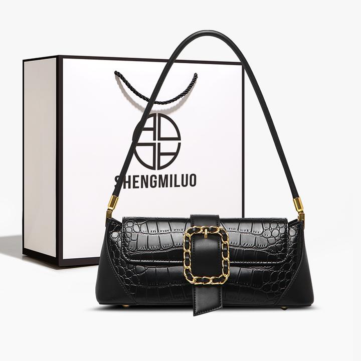 SHENGMILUO/圣米洛法式小众腋下包女士新款高级感包包单肩法棍包