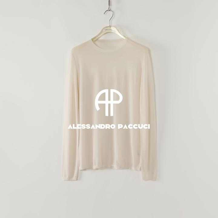 AP洛哥51129ST【轻悠】100山羊绒圆领多色轻薄长袖时尚百搭套头衫