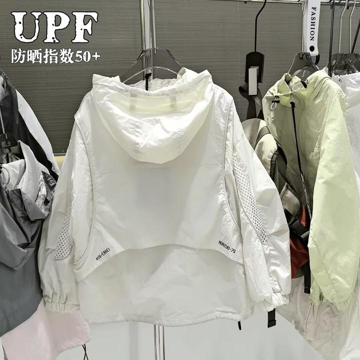 男童防晒衣夏季儿童薄款外套2025新款中大童防晒服休闲将两件帅气