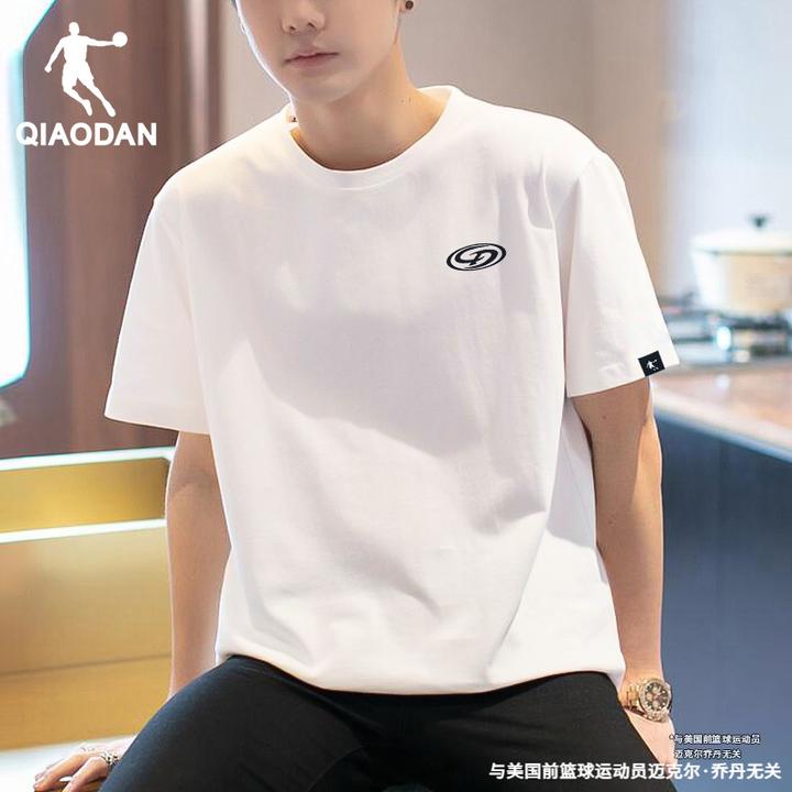 乔丹短袖高档t恤男款夏季新款宽松百搭跑步正品上衣半袖圆领T恤