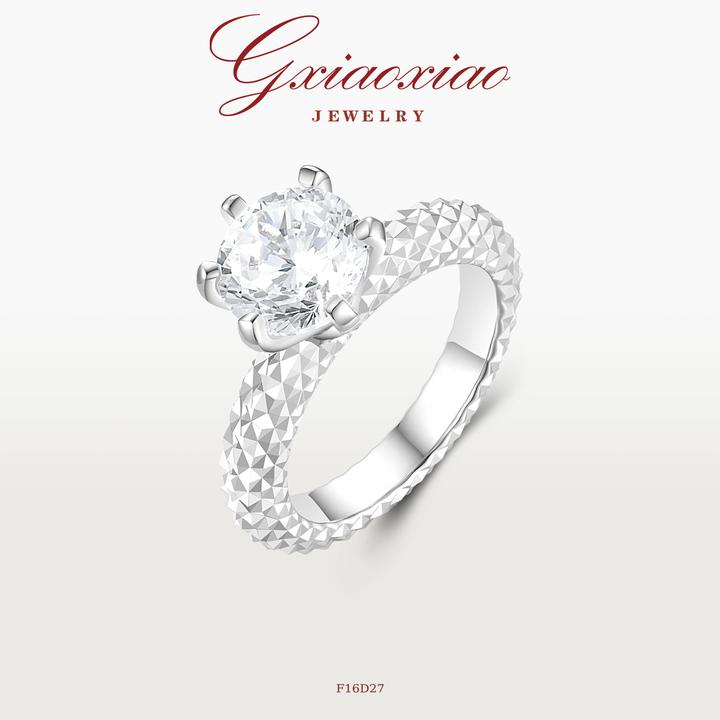 G XIAOXIAO 镀K金 【梵誓恒星】气质高级感百搭戒指 F16D27