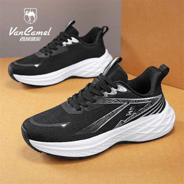 VANCAMEL/西域骆驼秋动季首发通用时尚休闲鞋系带潮鞋情侣运动鞋