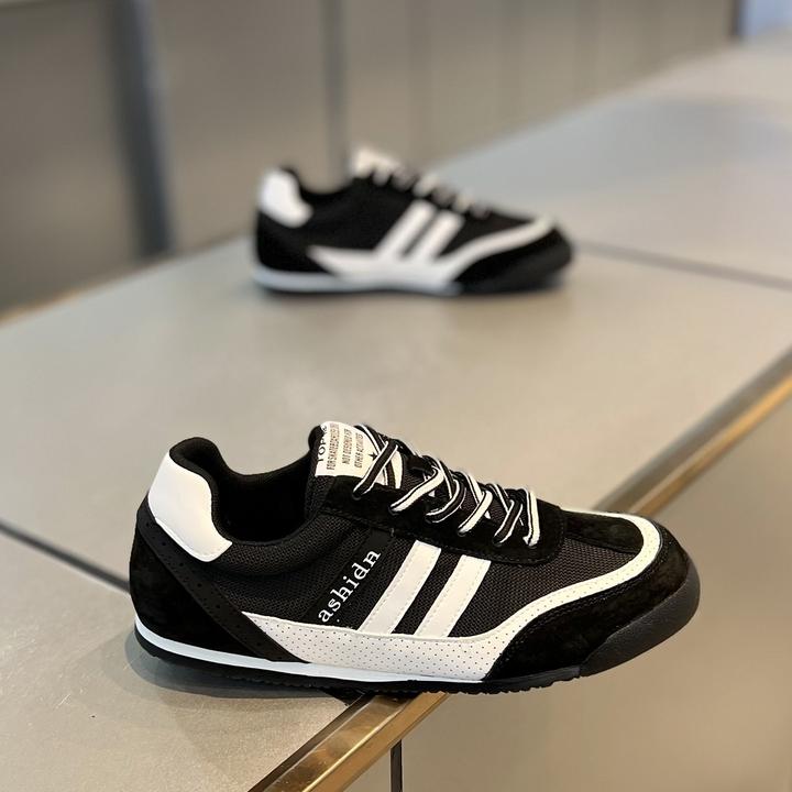 【香港DcSU&Shoes官方正品】拼色设计简约休闲鞋透气系带潮阿甘鞋