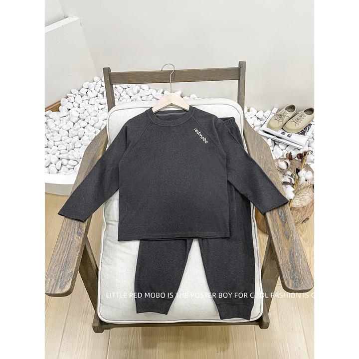 【现现】童装男儿童家居服睡衣2025秋冬新款两件套装MMT841500