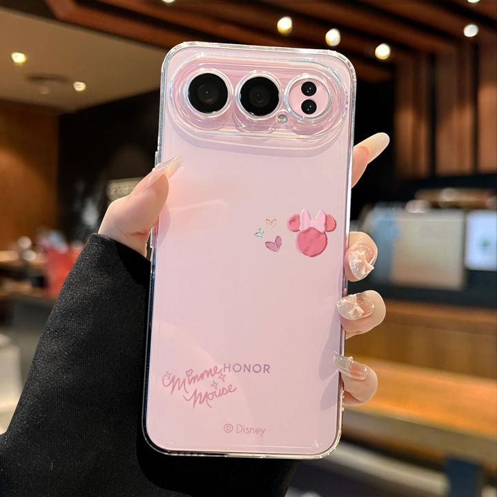 镂空熊适配荣耀500Pro小众透明手机壳ultra可爱防摔400轻薄Pro+女