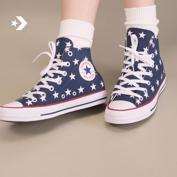 匡威AllStar新品男女星星高帮休闲板鞋CONVERSE A15503C