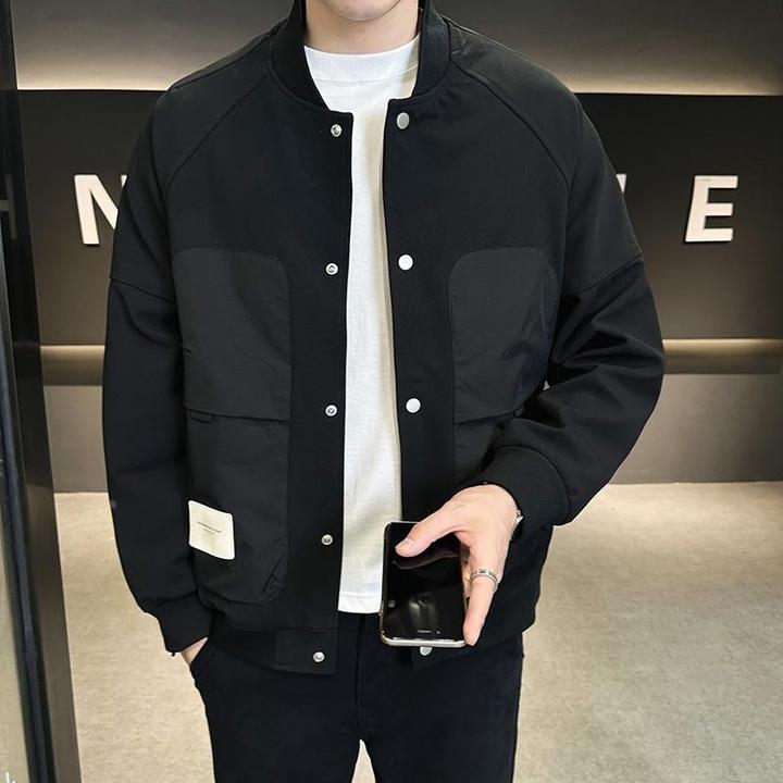 杜拉妮夹克男式秋冬2025新款休闲潮流百搭工装男士棒球服外套冬装