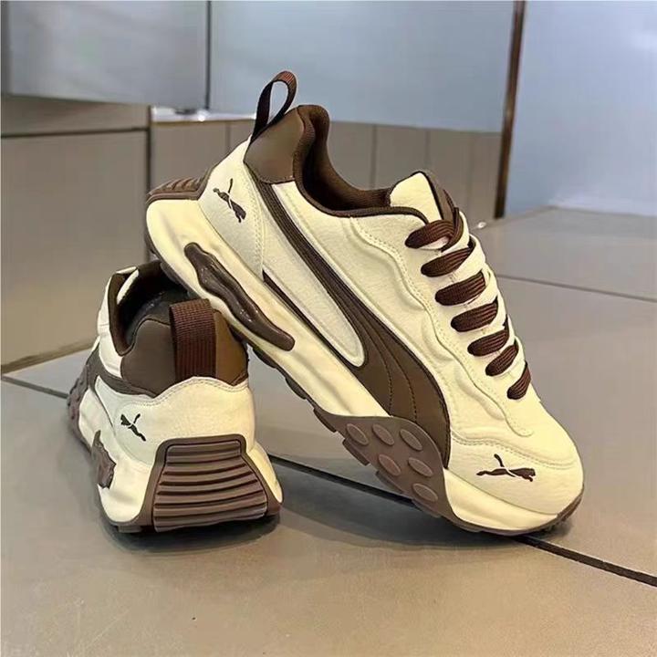 欧洲站男鞋秋冬季国潮青少年原创休闲小白运动阿甘老爹鞋2025新款