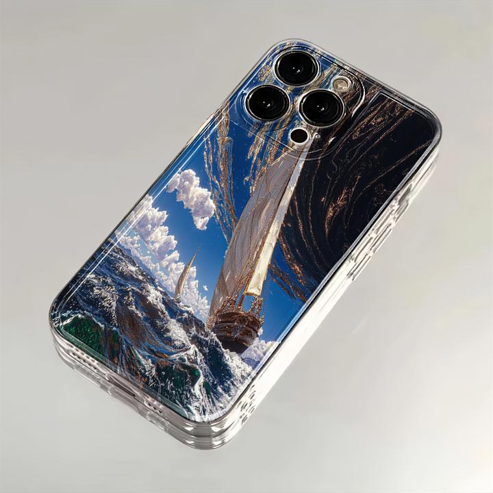 星辰和大海适用iPhone16小米15华为苹果14promax手机壳12太空壳MT